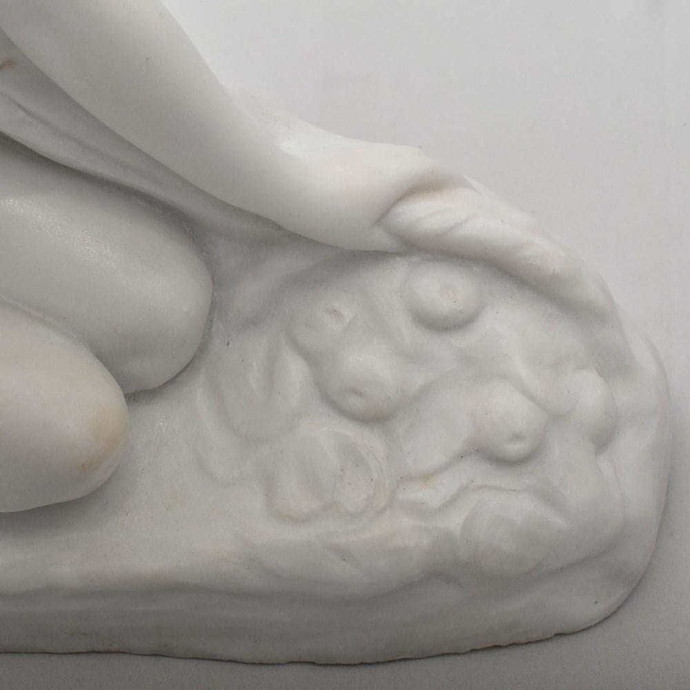 STMA109 8a antique sculpture marble statues bust woman figurines